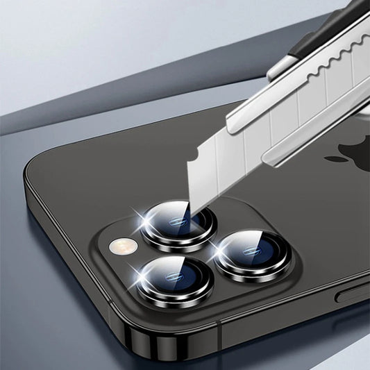 2-3pcs Metal Camera Protector for iPhone 15 16 Pro Max 14 Plus 13 12 11 Alloy Ring Lens Glass for iphone 15pro Back Lens Cap