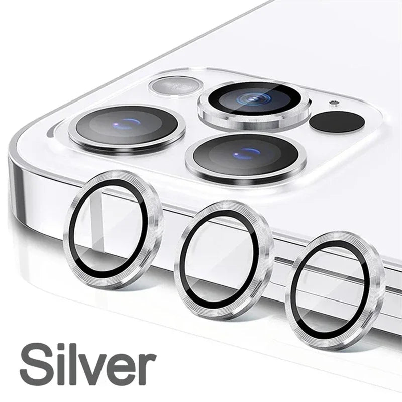 2-3pcs Metal Camera Lens Protector For iPhone 11 12 13 14 15 Pro Max 15 14 Plus 13 12 Mini Camera Glass on iPhone 14 Pro Max