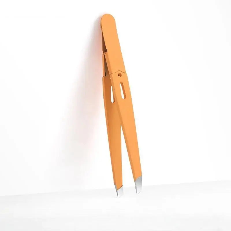 Colourful Precision Stainless Steel Tweezers For Eyebrow Hair Facial Hair Removal, Splinter, Blackhead Slant Tip Angle Tip Point
