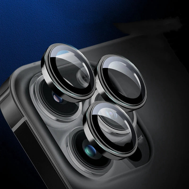 2-3pcs Metal Camera Protector for iPhone 15 16 Pro Max 14 Plus 13 12 11 Alloy Ring Lens Glass for iphone 15pro Back Lens Cap