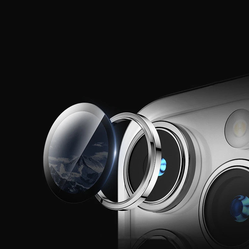 2-3pcs Metal Camera Protector for iPhone 15 16 Pro Max 14 Plus 13 12 11 Alloy Ring Lens Glass for iphone 15pro Back Lens Cap